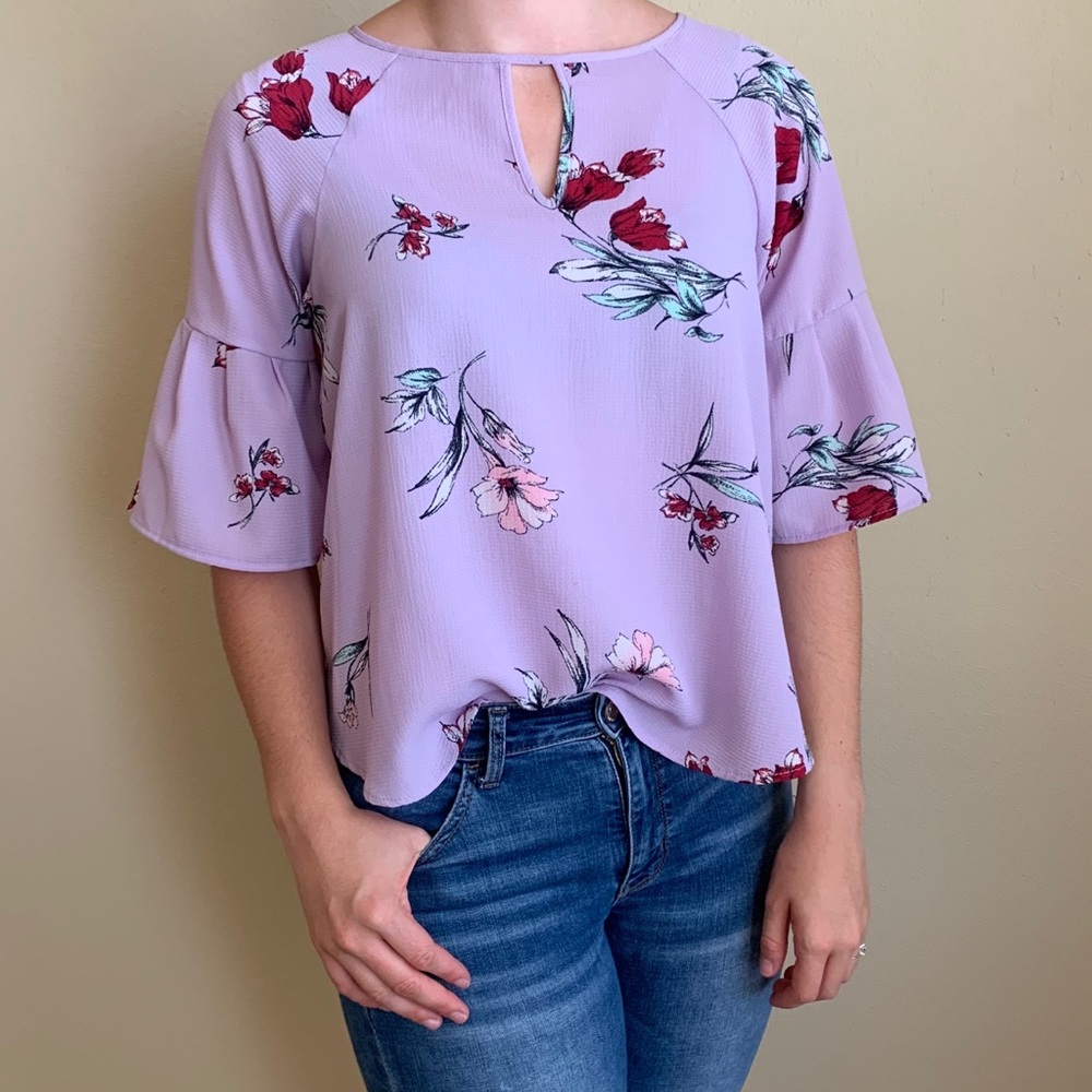 Floral blouse